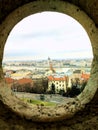 Artistic Budapest parliament shot